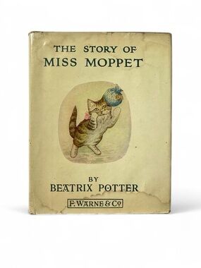Beatrix Potter The Story Of Miss Moppet HC Edition 1969 Vintage